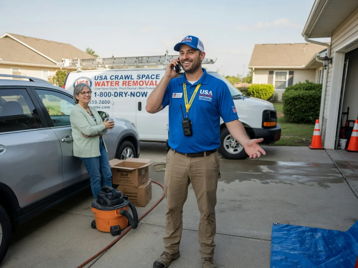 Crawl Space Water Removal Clinton, SC FAQs